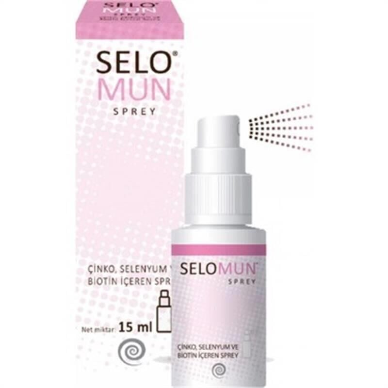 Selomun Çinko Selenyum Biotin İçeren Sprey 15ml