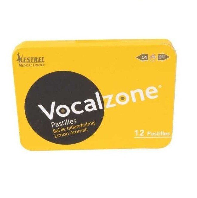 Vocalzone Honey Limon Pastil 12