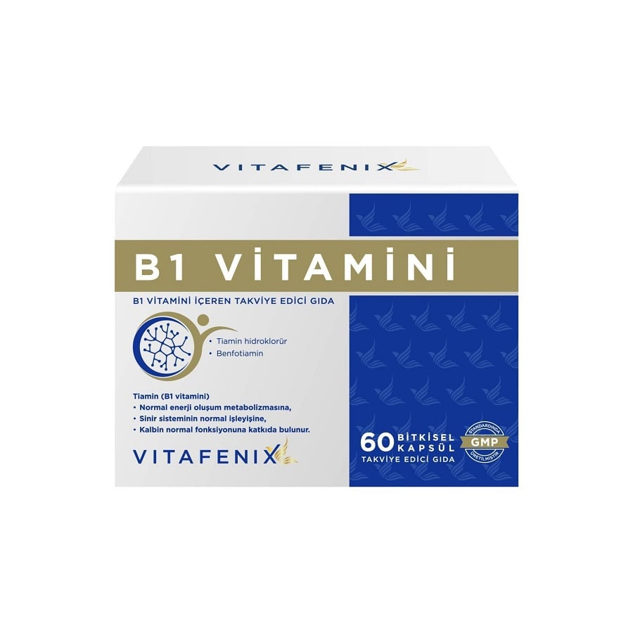 Vitafenix Vitamin B1 60 Kapsül