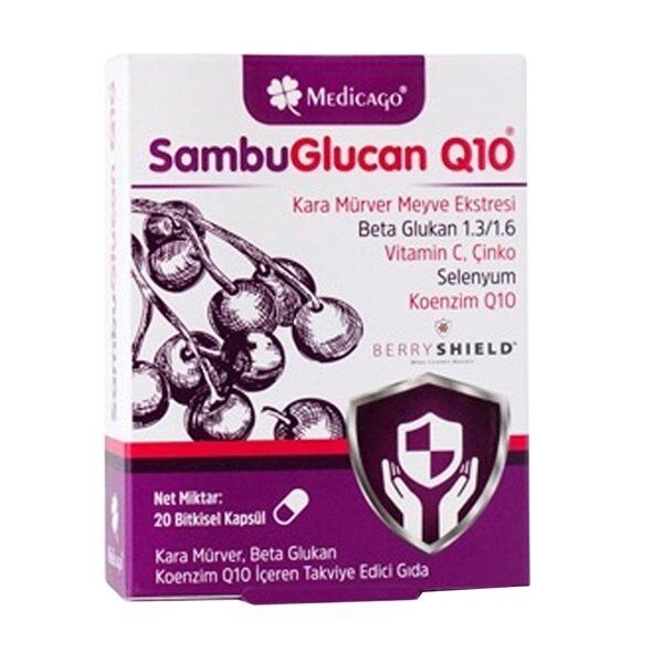 SambuGlucan Q10 Kapsül 20 lik