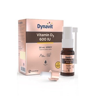 Dynavit Vitamin D3 600IU Sprey 20ml