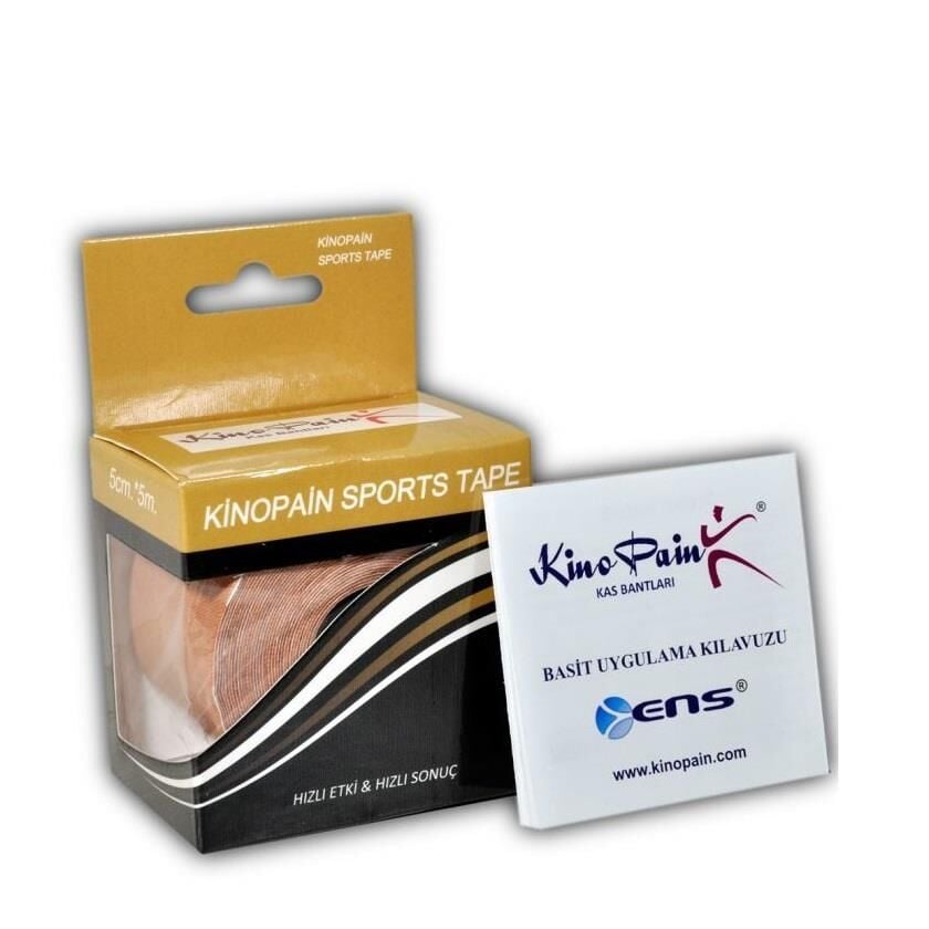 Kinopain Sports Tape BEJ - Kas Bantı 5cmx5m Rulo