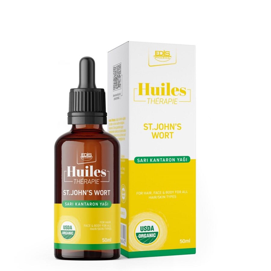 Huiles Therapie Organik Sarı Kantaron Yağı 50 ml