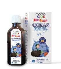 Voonka KIDS Maşa ve Koca Ayı Balık Yağı Omega 3 100ml Sıvı
