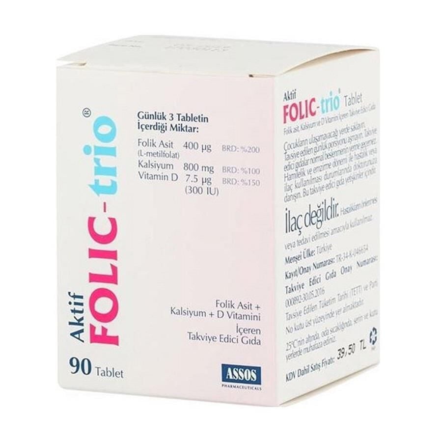 Folic Trio 90 Tablet