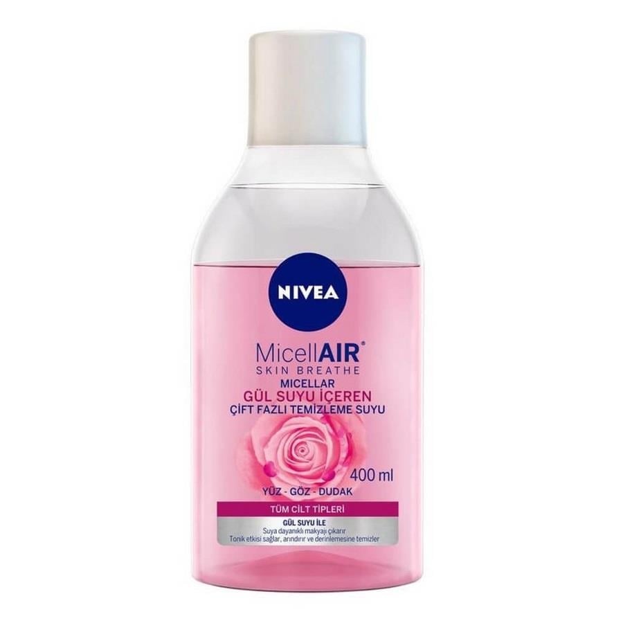 Nivea Micellair Gül Suyu Çift Fazlı Temizleme Suyu 400 Ml