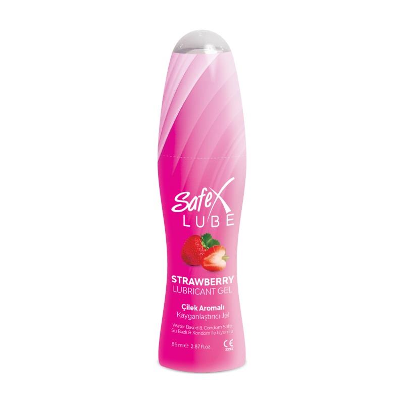 Safex Lube Kayganlaştırıcı Çilekli 85ml