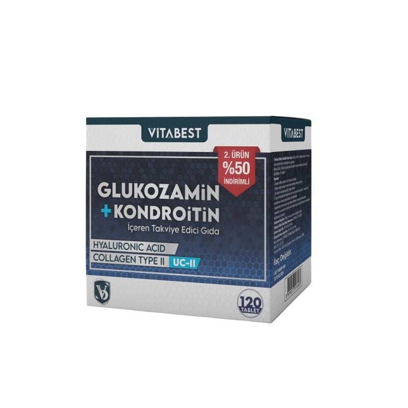 Vitabest Glukozamin Kondroitin 120 Tablet