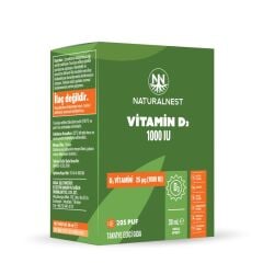 Naturalnest Vitamin D3 1000 IU Sprey 30 ml