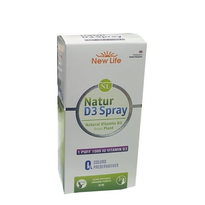 New Life Natur D3 1000IU Sprey