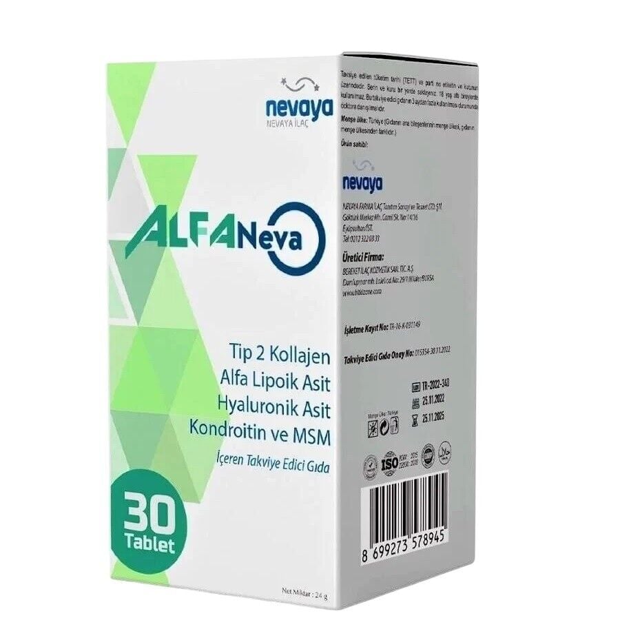 Alfaneva 30 Tablet