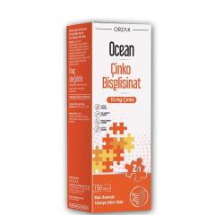 Ocean Çinko Bisglisinat 10mg Sıvı 150ml
