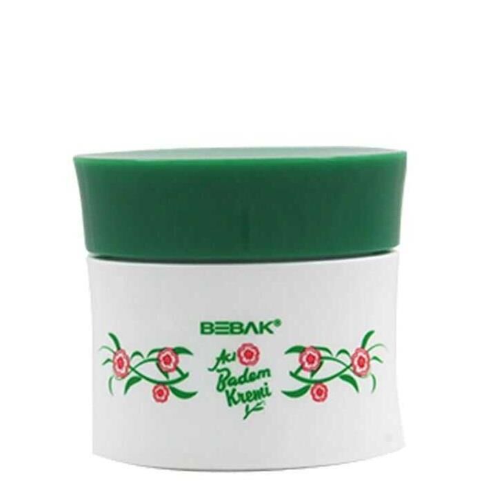 Bebak Acı Badem Kavanoz Krem 30 Gr