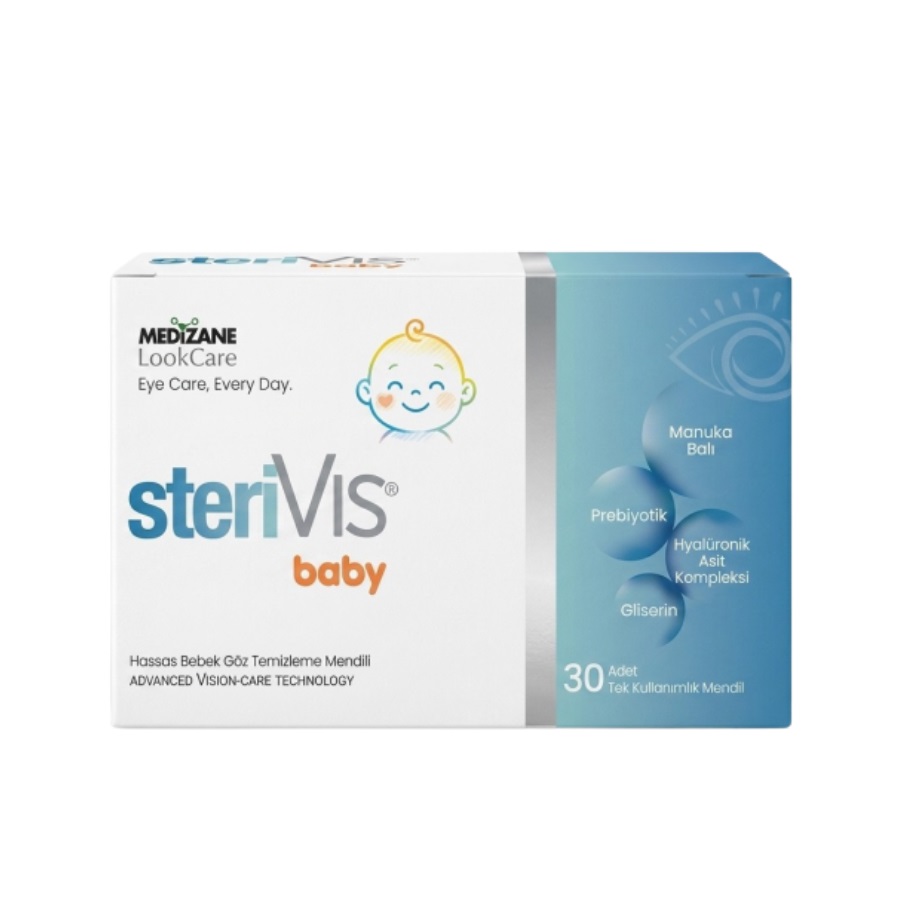 Sterivis Baby Göz Mendili 30lu