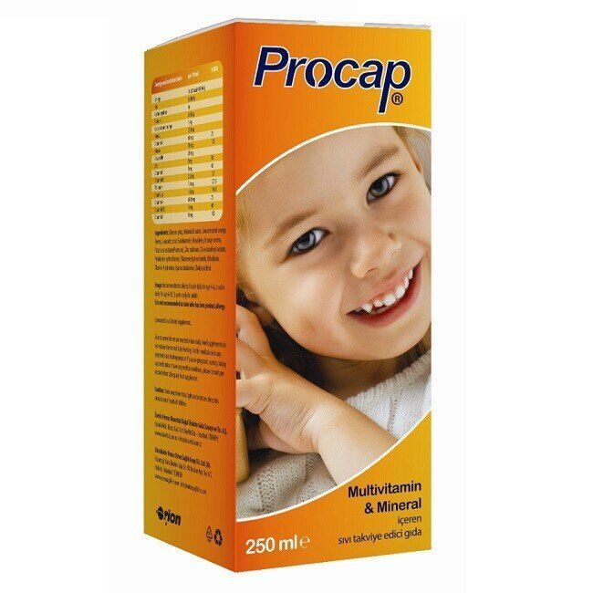 Procap Multivitamin + Mineral Şurup 250ml