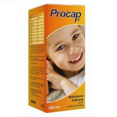 Procap Multivitamin + Mineral Şurup 250ml