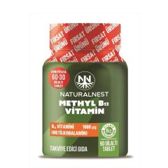 Naturalnest Methyl B12 Vitamin 1000 MCG 120 Tablet