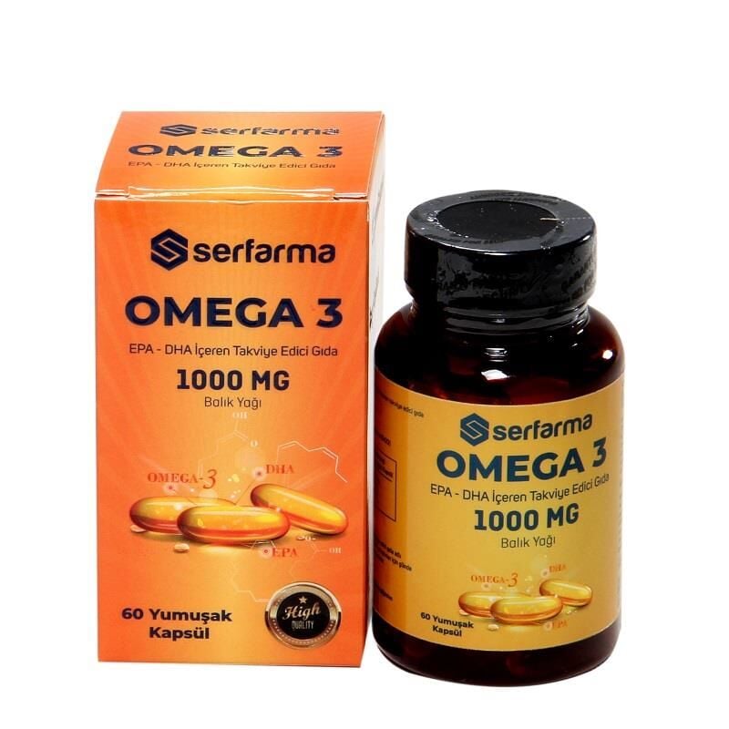 Serfarma Omega 3 60 Kapsül