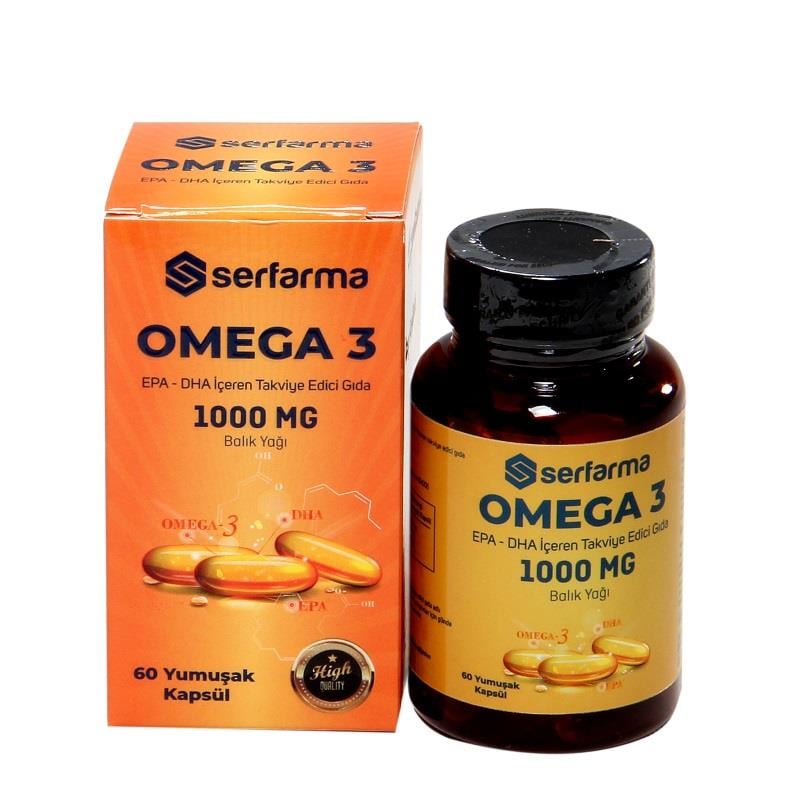 Serfarma Omega 3 60 Kapsül