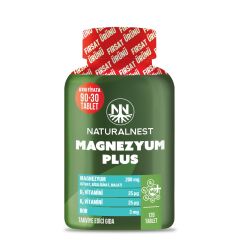 Naturalnest Magnezyum Plus 120 Tablet
