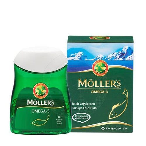 Möllers Omega 3 Balık Yağı 30 Kapsül