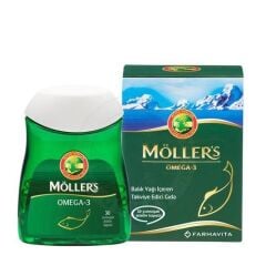 Möllers Omega 3 Balık Yağı 30 Kapsül