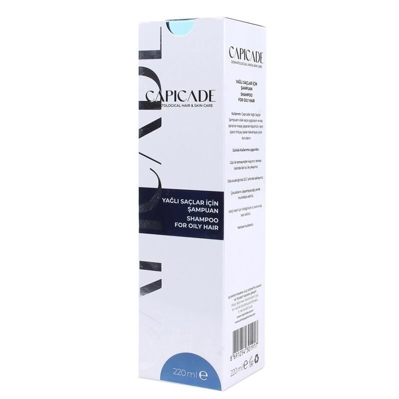 Capicade Yağlı Saçlar için Şampaun 220ml