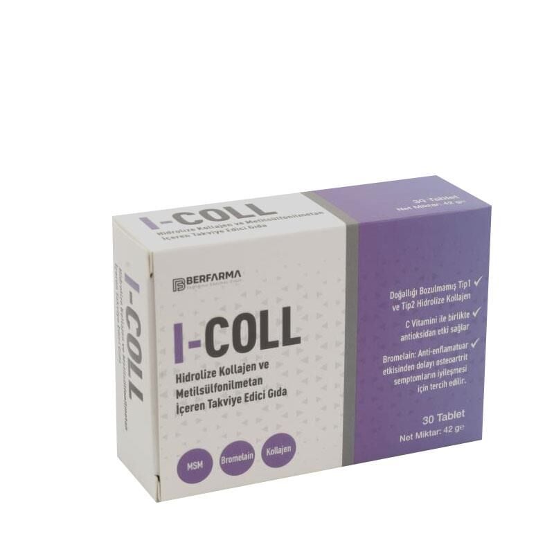 I-COLL Hidrolize Kolajen 30 Tablet