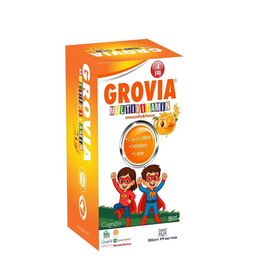 Grovia Multivitamin Sıvı Form 150 ml