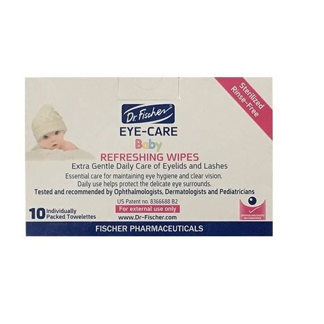 Dr Fisher Eye Care Baby Göz Temizleme Mendili 10 Adet