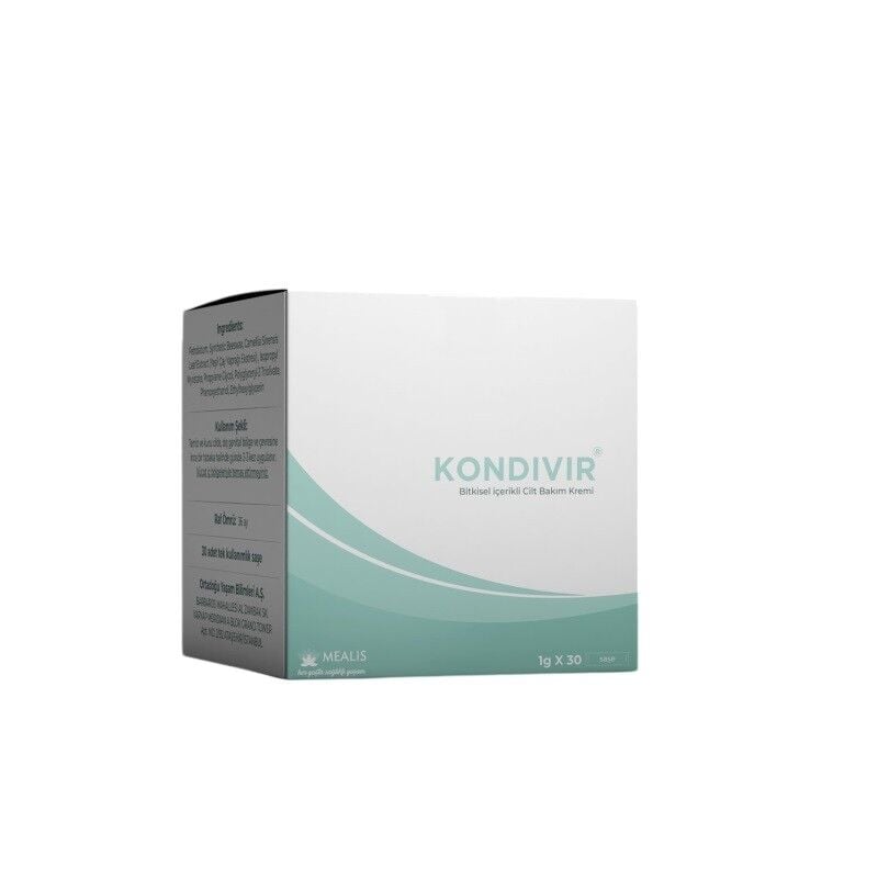 Kondivir Cilt Bakım Kremi 1gr x 30 Saşe