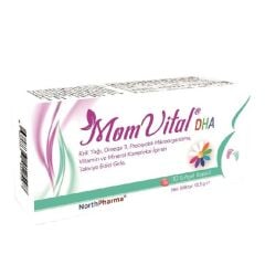 Mom Vital DHA 30 Kapsül