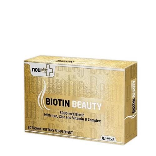 Nouplus Biotin Beauty Biotin 5000MCG 60 Tablet