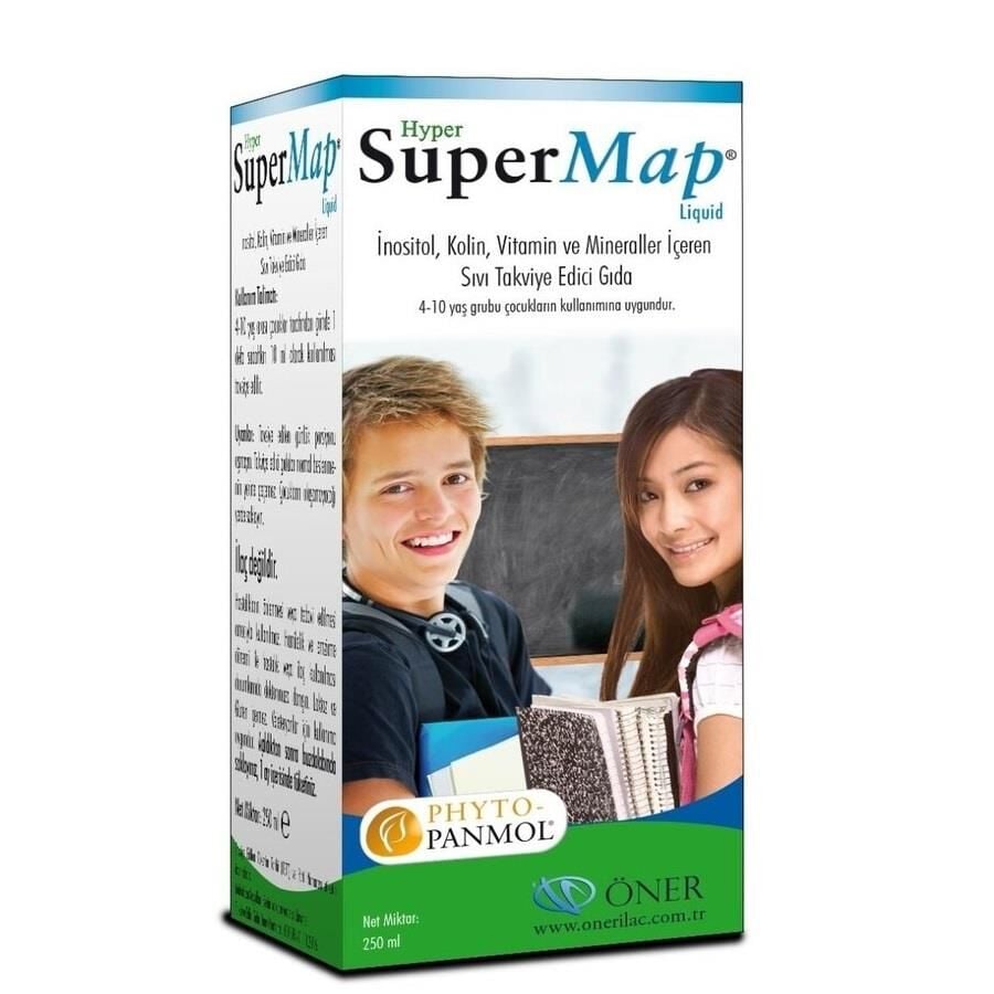 Hyper Super Map İnositol Kolin Multivitamin Şurup 250ml