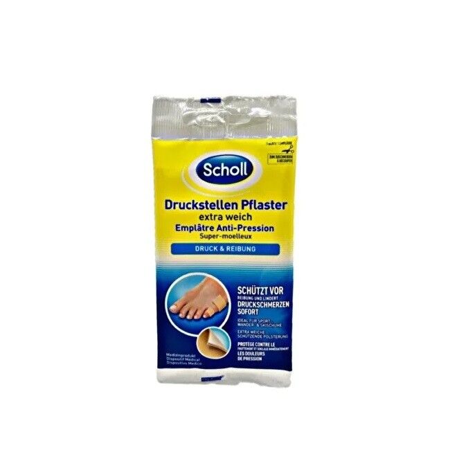 Scholl Druckstellen Pflaster Baskı Noktaları Extra Yumuşak Band