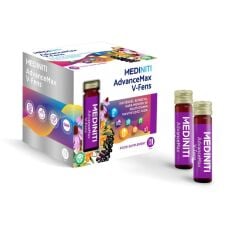 AdvanceMax V-Fens  Kır İğdesi, Ekinezya, Kara Mürver ve Multivitamin Sıvı 20 Şişe