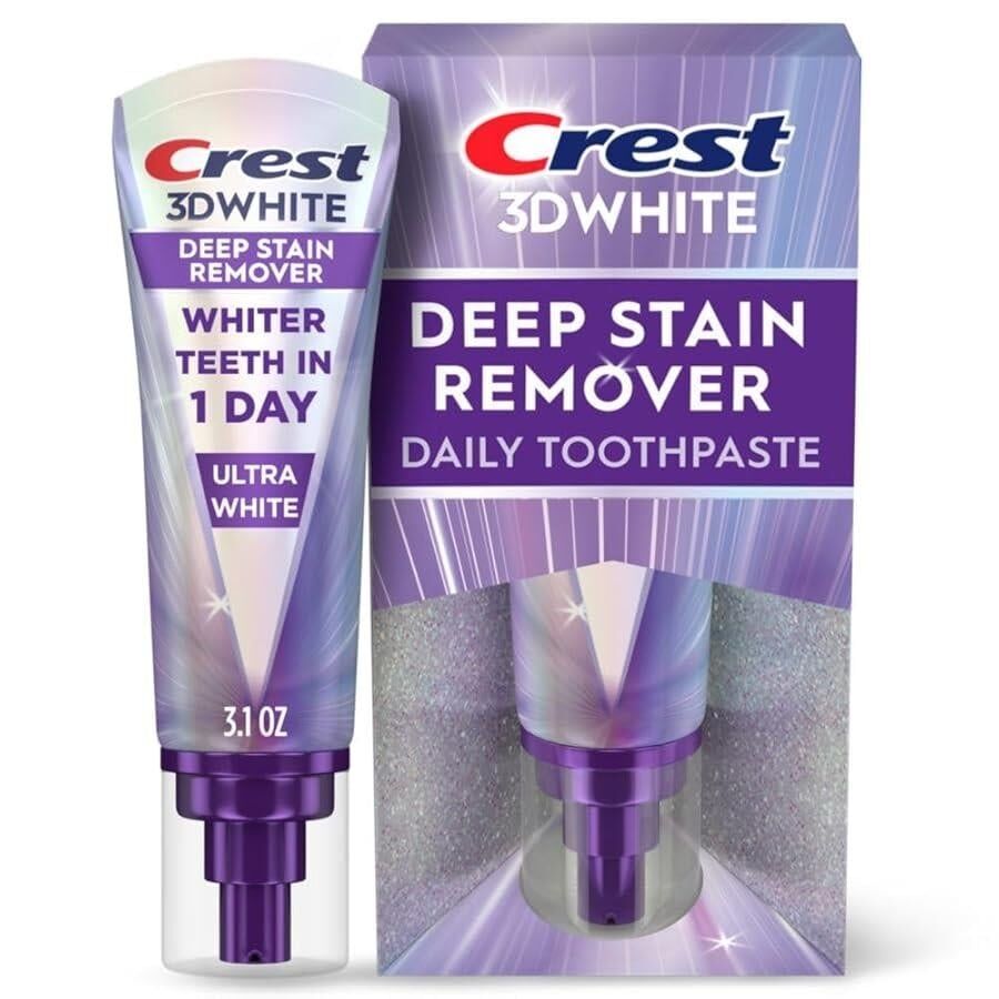 Crest Deep Stain Remover Ultra White Daily Toothpaste 87 gr