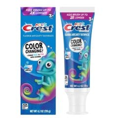 Crest Kids Advanced Renk Değiştiren Sakız Aromalı Çocuk Diş Macunu 119gr