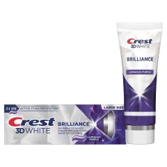 Crest 3D White Brilliance Luminous Purple Toothpaste 130gr