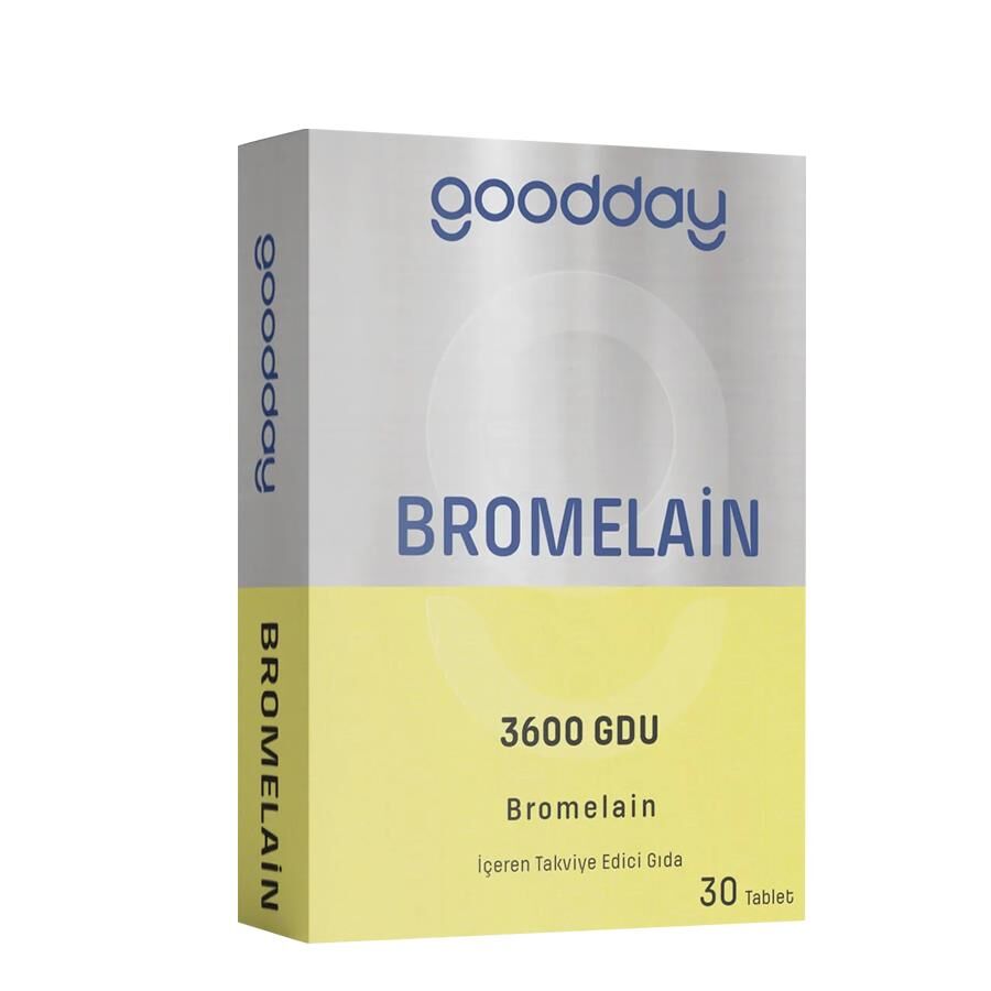 Goodday Bromelain 3600 GDU 30 Tablet