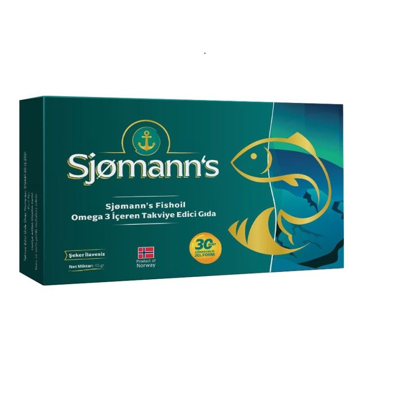 SJOMANN'S Fishoil 30 Tablet