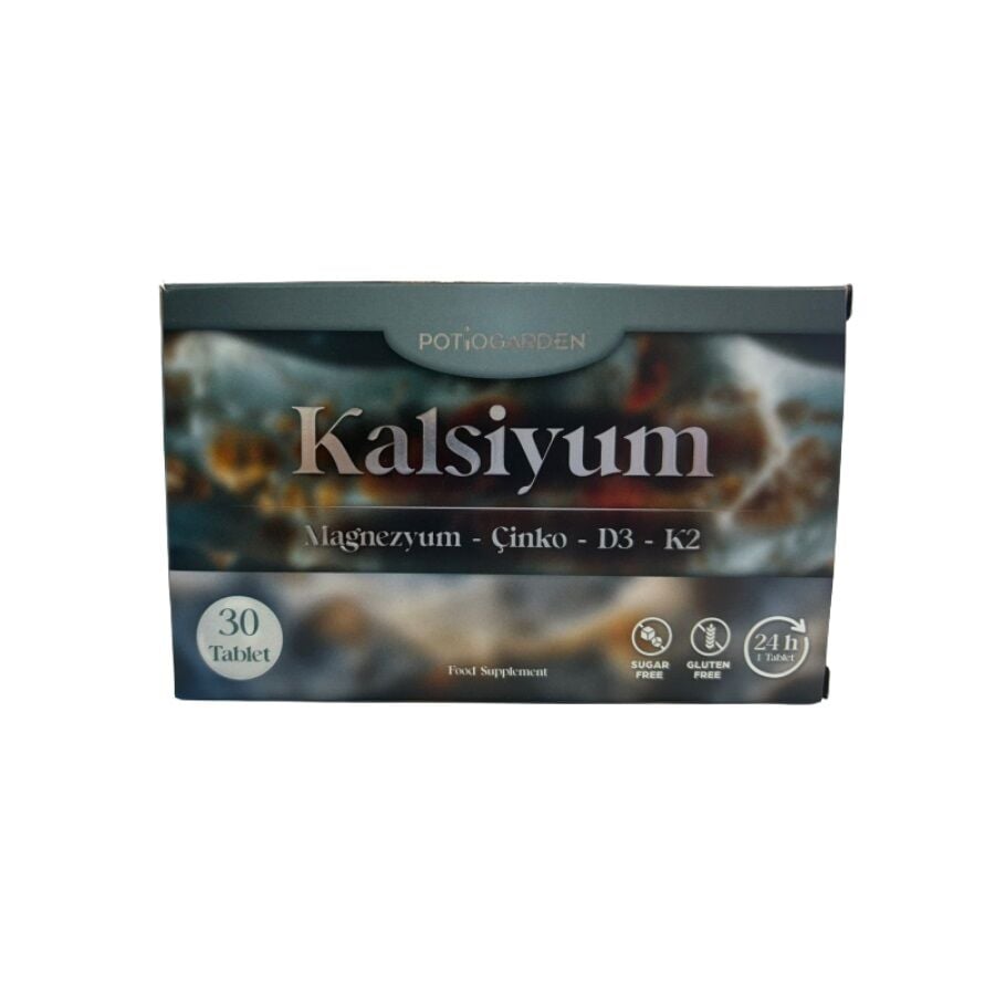 Potiogarden Kalsiyum 30 Tablet