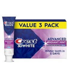 Crest 3D White Advanced Radiant Mint Toothpaste 280gr