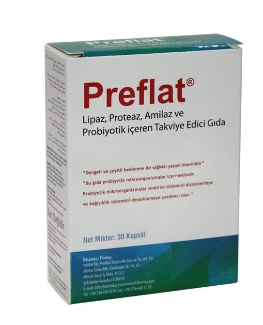 Preflat 30 Kapsül