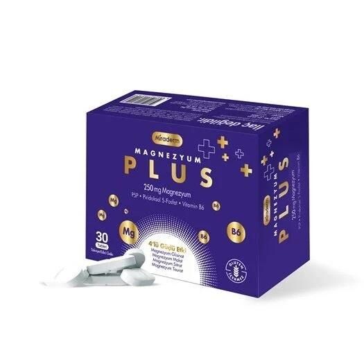 Miraderm Magnezyum Plus 30 Tablet