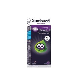 Sambucol Kids Drops Kara Mürver Kuşburnu + C Vitamini Damla 20ml