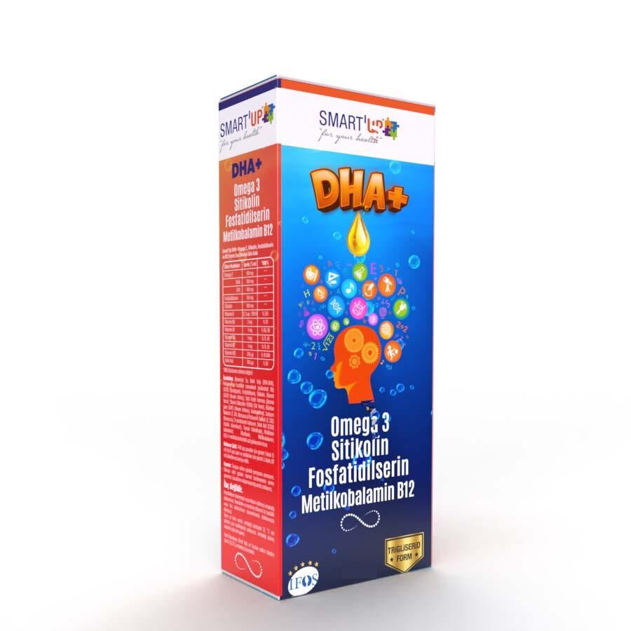 Smart UP DHA+ Omega3 Sitikolin Fosfatidilserin Sıvı 100ml