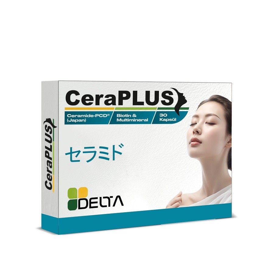 Delta Ceraplus Seramid Biotin Multimineral 30 Kapsül