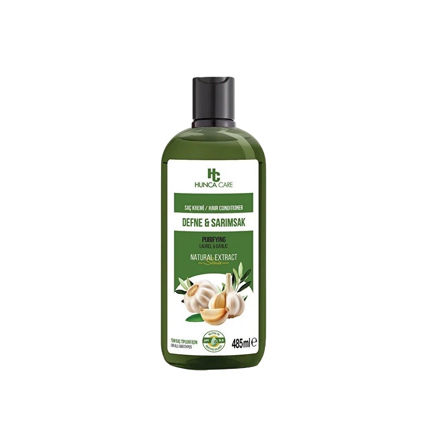 Hunca Care Defne ve Sarımsaklı Saç Kremi 485 ml