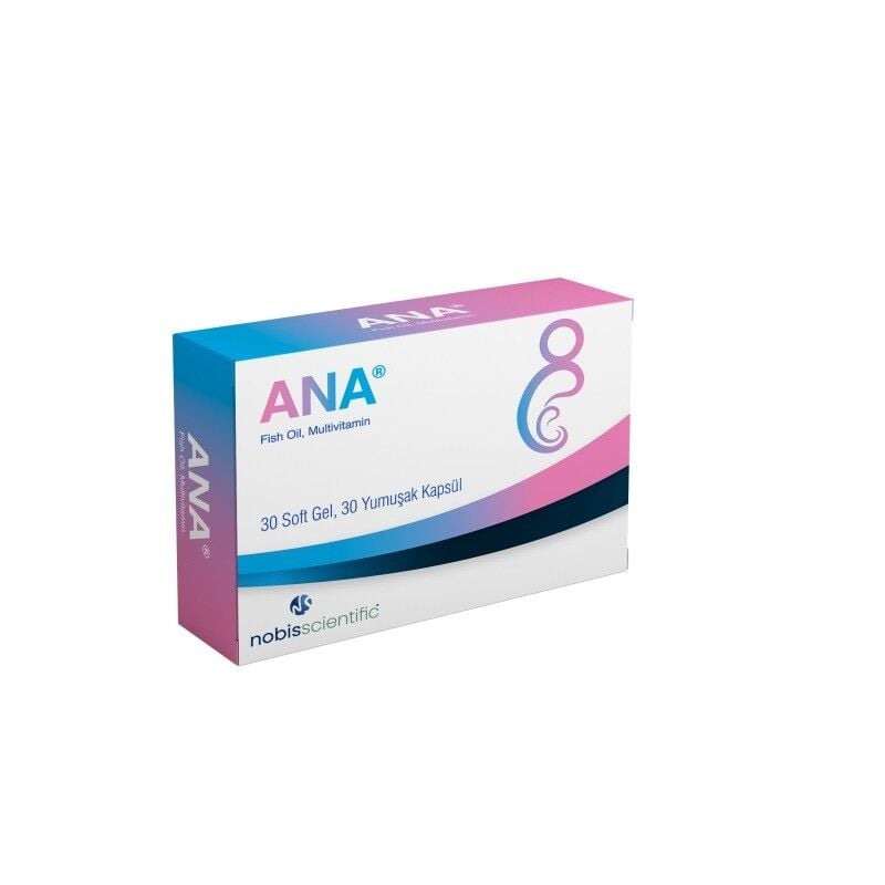 Ana Fish Oil Multivitamin 30 Softgel Kapsül